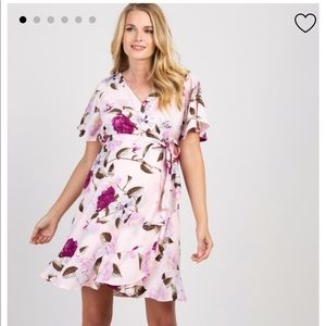 Pinkblush Floral Maternity Dress